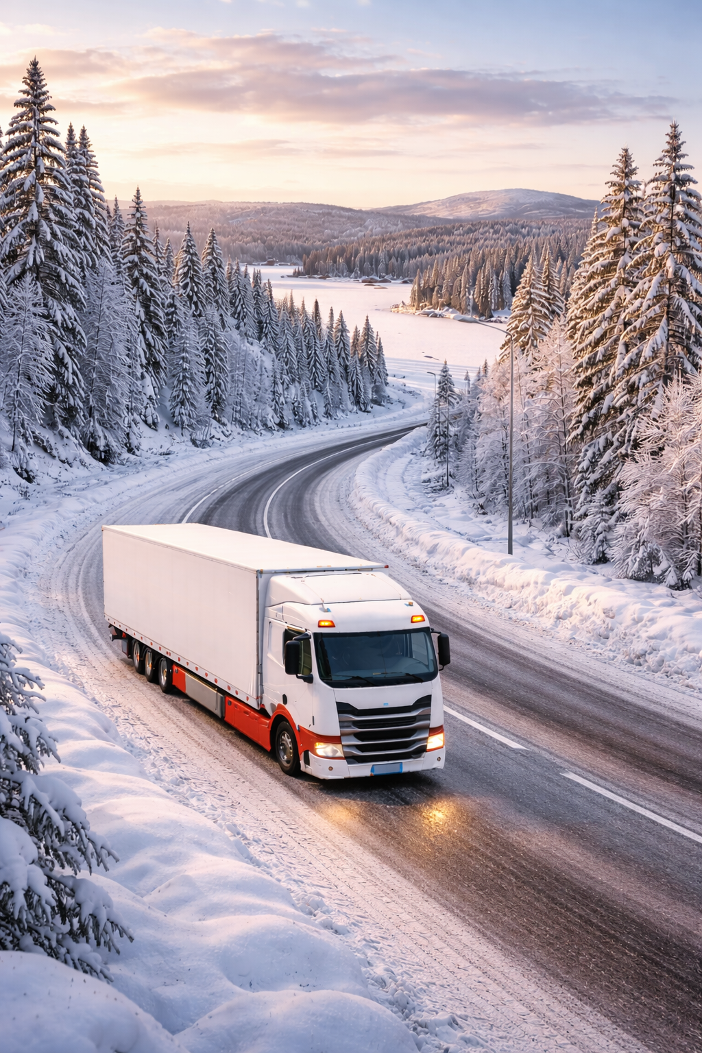 Express and time-critical road transport to Finland, highlighting fast and reliable delivery for urgent European shipments.