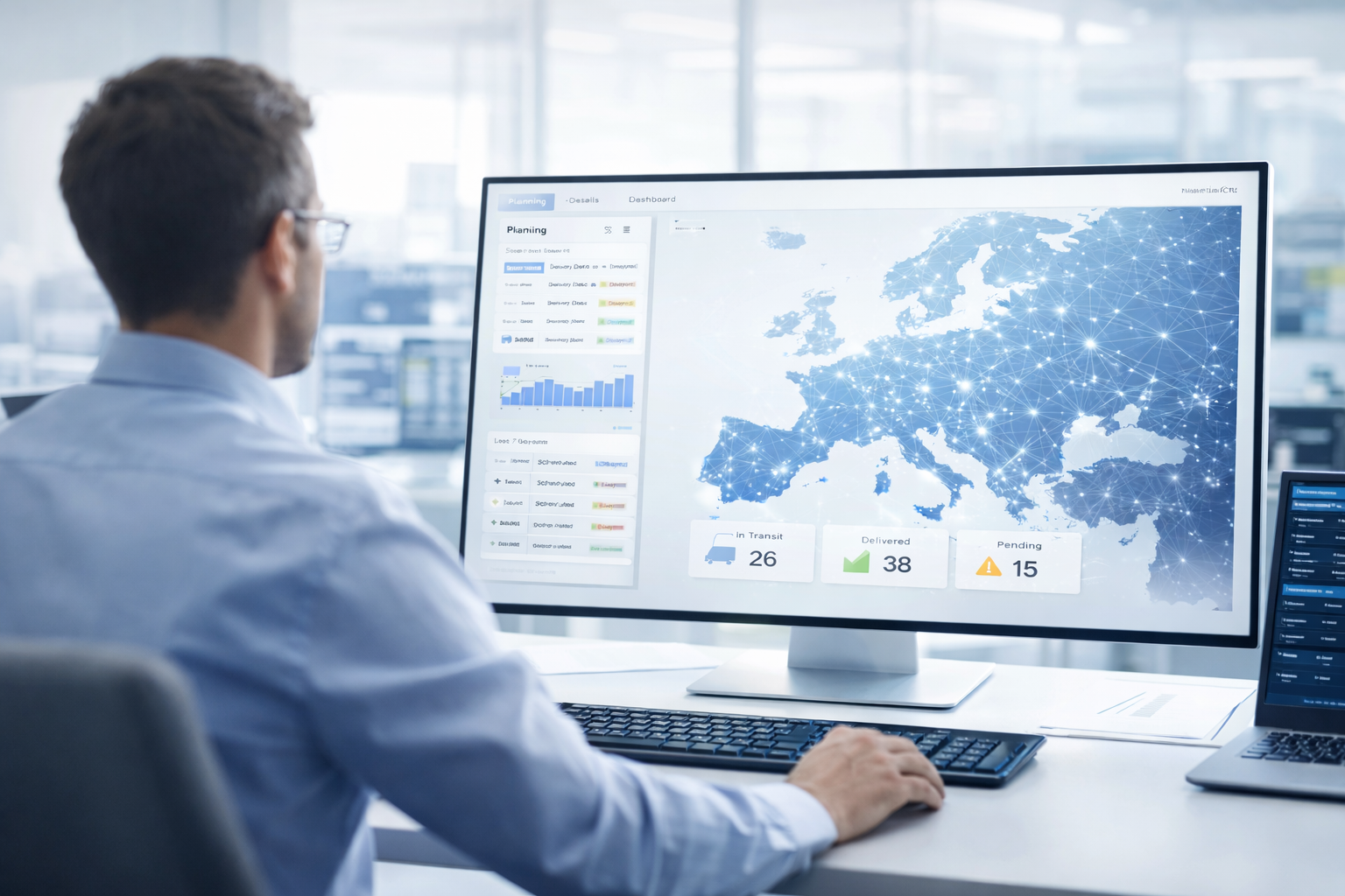 Beurdie platform voor het centraal beheren en berekenen van Europees transport.